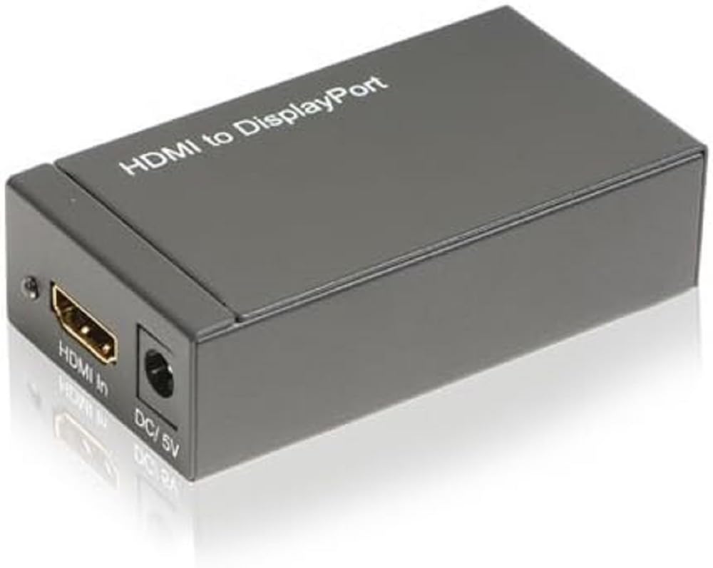 HDSupply DA120 - HDMI/DisplayPort Konverter (HDMI Buchse konvertiert auf DisplayPort Buchse) - schwarz