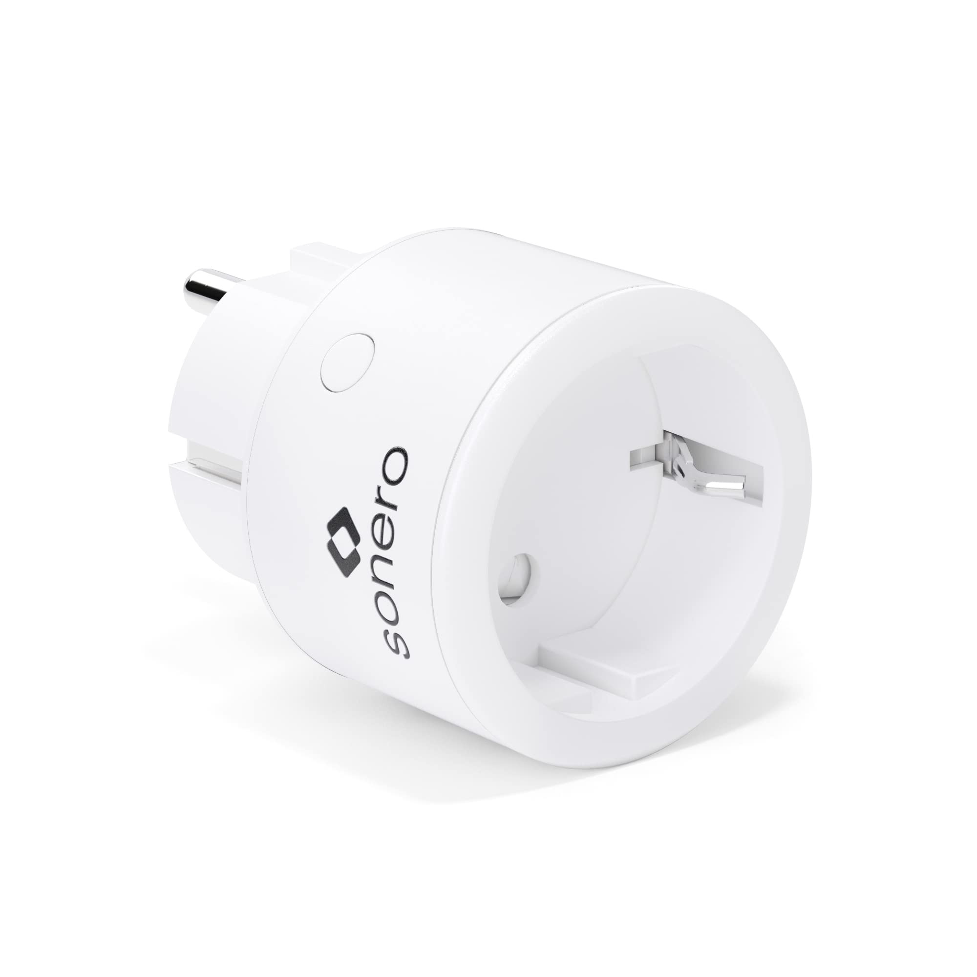Sonero Funk-Steckdose 2300 Watt | Erweiterungs-Funksteckdose für den Innenbereich, 30m Reichweite, kompaktes Design, weiß, S-RCS001