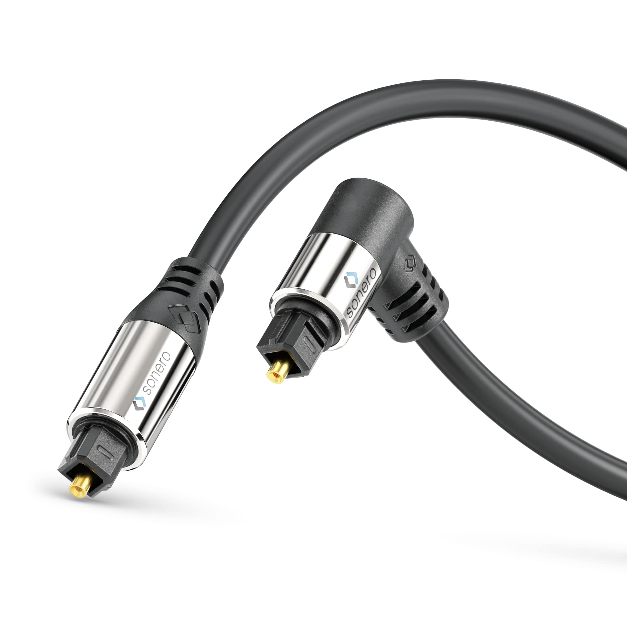 Sonero Optisches Audio Kabel 1x90° 5,0m