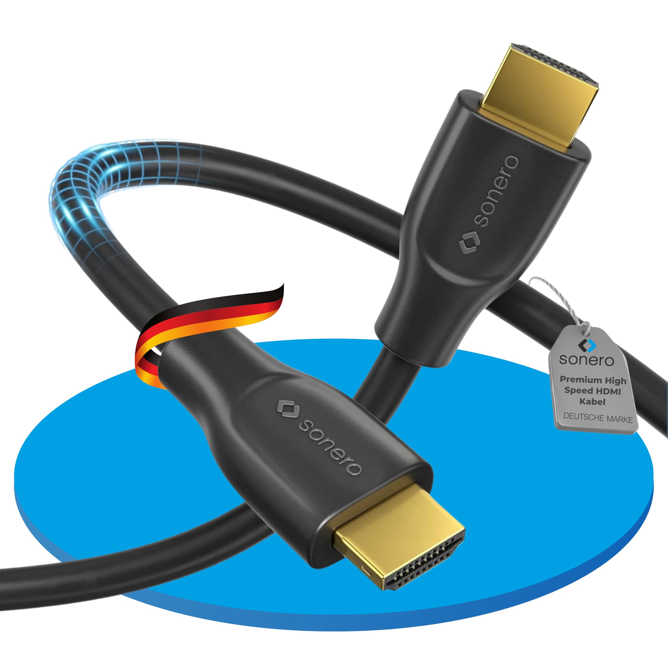 Sonero Premium High Speed HDMI Kabel mit Ethernet - 3,00m