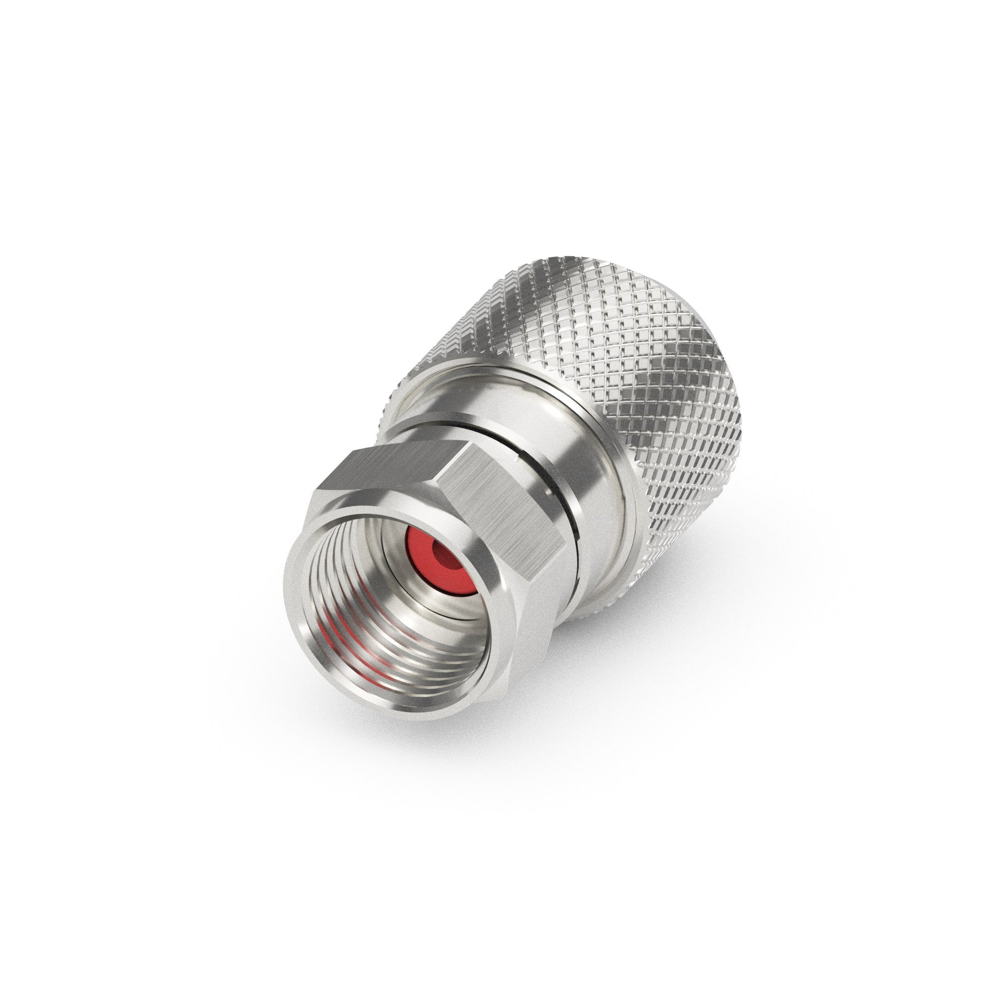Sonero, F-Stecker für Sat-Kabel, Antennen-Kabel, Koaxial-Kabel mit ⌀ 7,0-7,5 mm, einfache Selbst-Konfektionierung, chrom, 6er-Set
