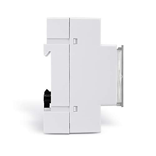 sonero® Digitale Zeitschaltuhr für Hutschienen / Schalttafel Einbau, 3600W, LCD-Display, 10 Schaltprogramme (Wochen-, Tages- und Minutenprogramm), 12/24h Timer, IP20, weiß, S-DOTH10