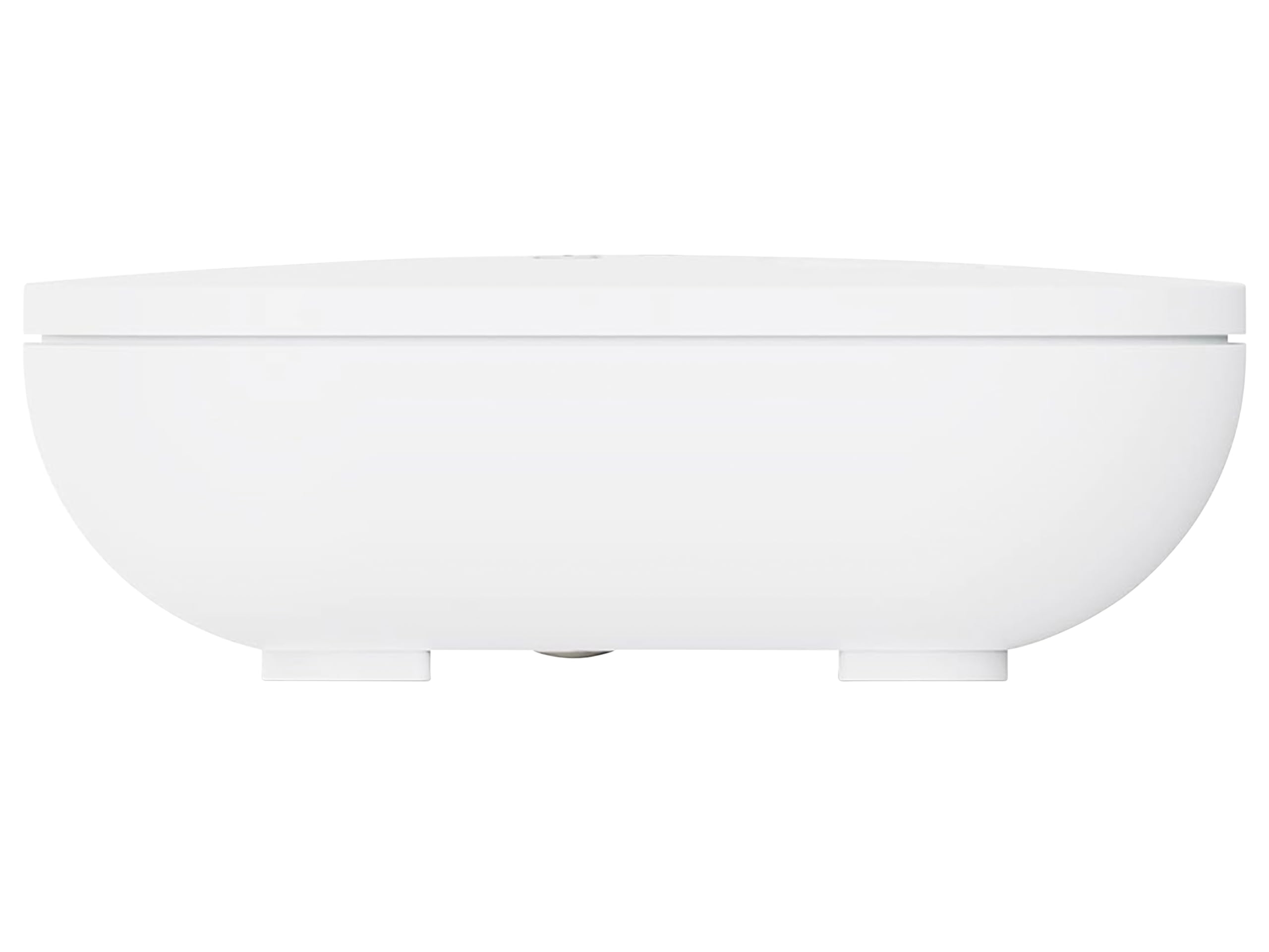 sonero Wassermelder, Batteriebetrieben, 70 dB lauter Alarm, LED Licht und Lautsprecher, weiß