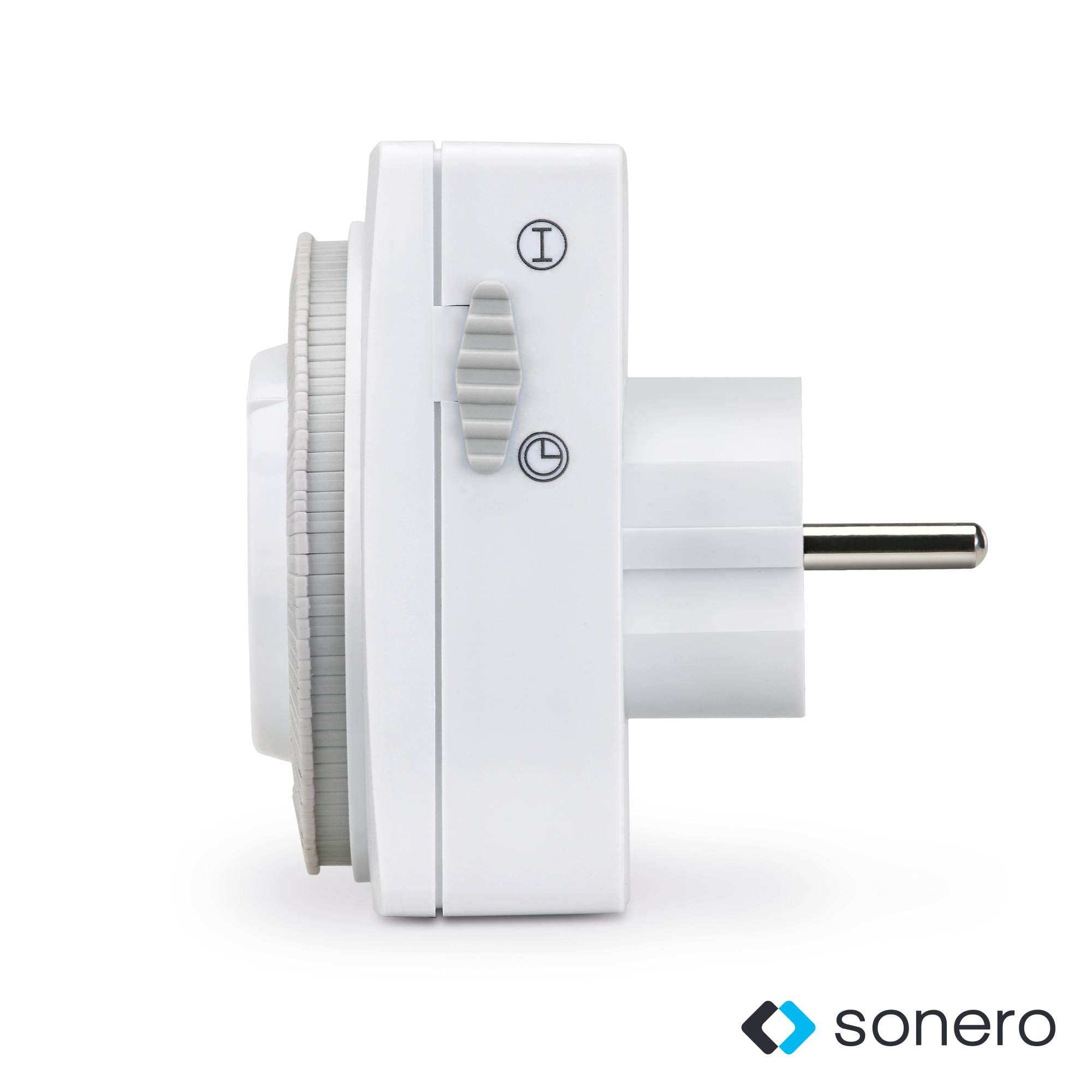 sonero Mechanische Zeitschaltuhr, IP20, 3500 Watt, weiß, 96 Segmente