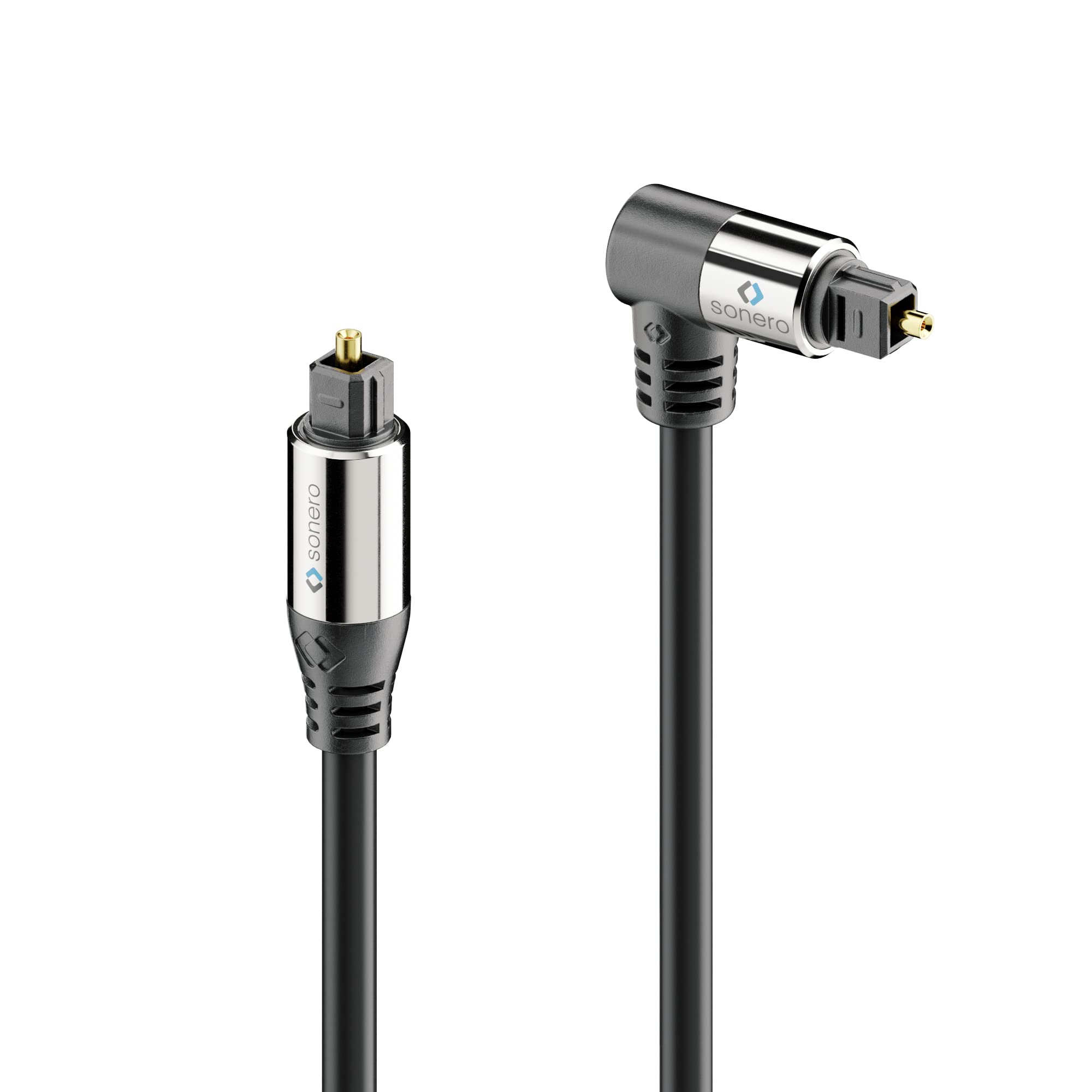 Sonero Optisches Audio Kabel 1x90° 2,0m