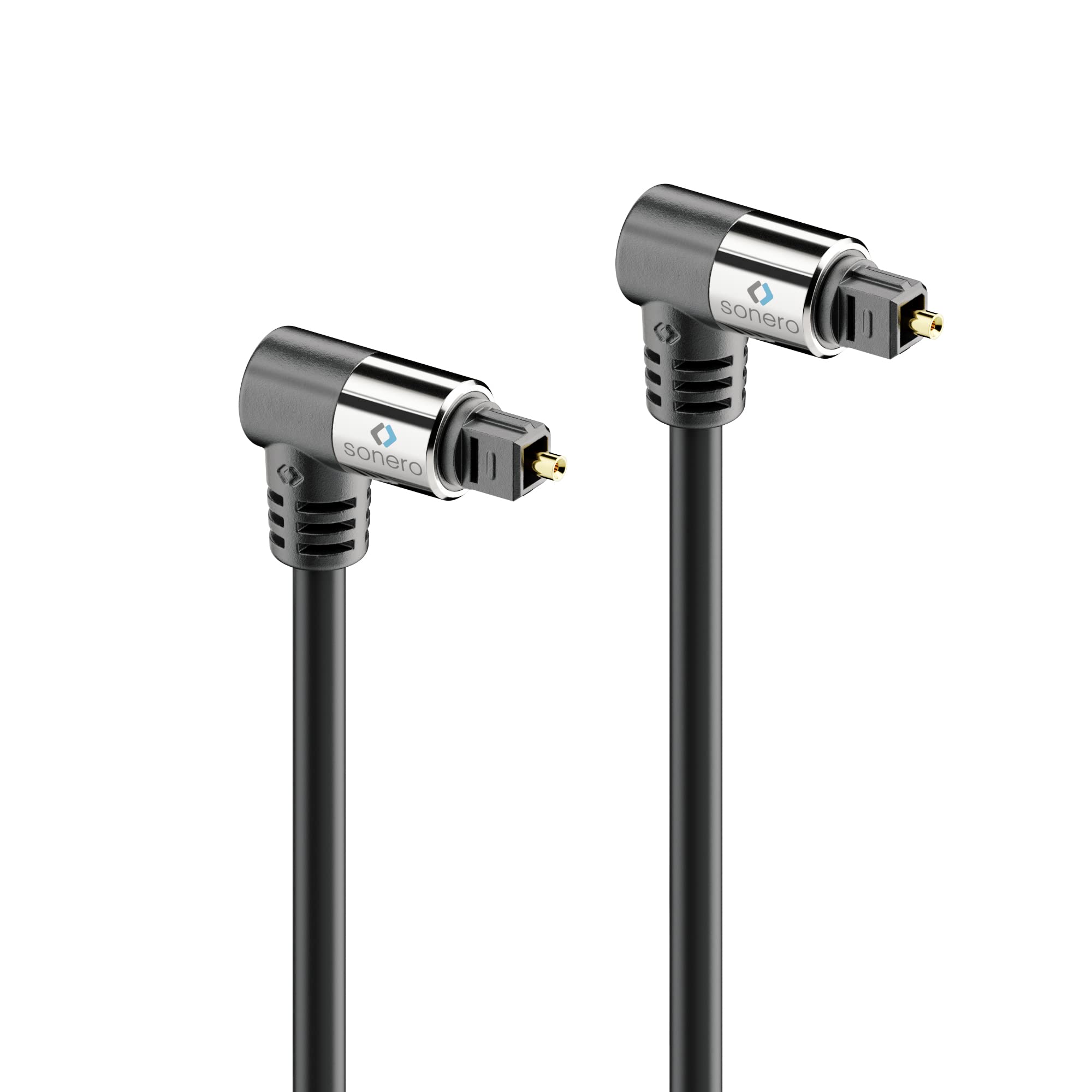 Sonero Optisches Audio Kabel 2x90° 2,0m
