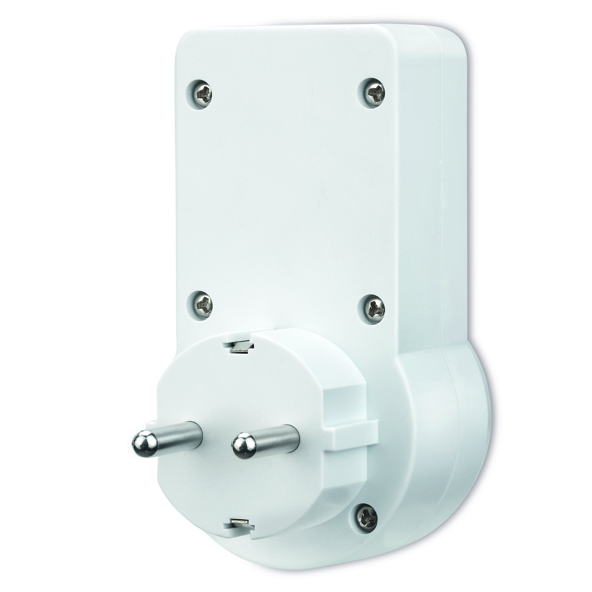 sonero IMS060 Infrarot-Bewegungsmelder Zwischenstecker - Innenmontage in Steckdose, Schutzklasse: IP20, 120° / 9m Arbeitsfeld, weiß