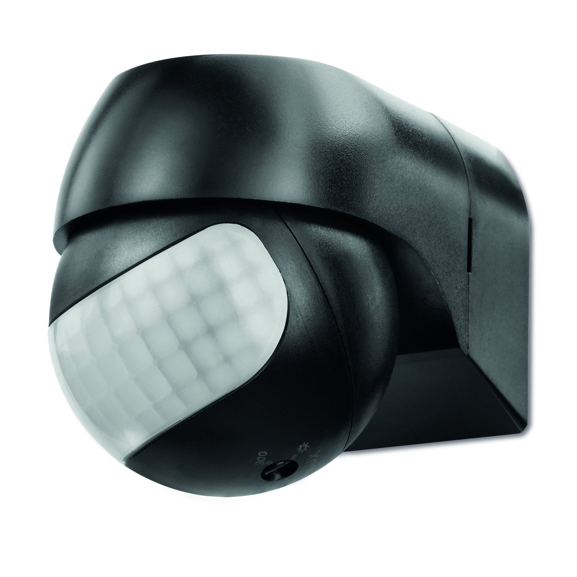 Sonero X-IMS081 Infrarot-Bewegungsmelder - Innen- / Außenmontage, schwenkbar, Schutzklasse: IP44, 180° / 12m Arbeitsfeld, schwarz, 1er set